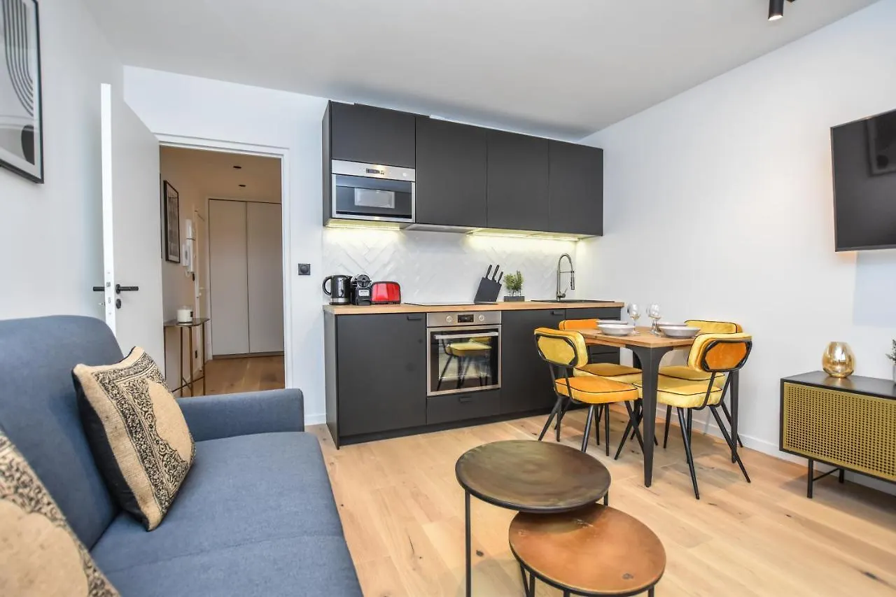 Welcoming Apartment - 1Br-4P - Palais Des Congres Paris France